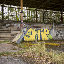 Ehemalige Radrennbahn Saarbrücken