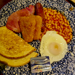 Typical English breakfast