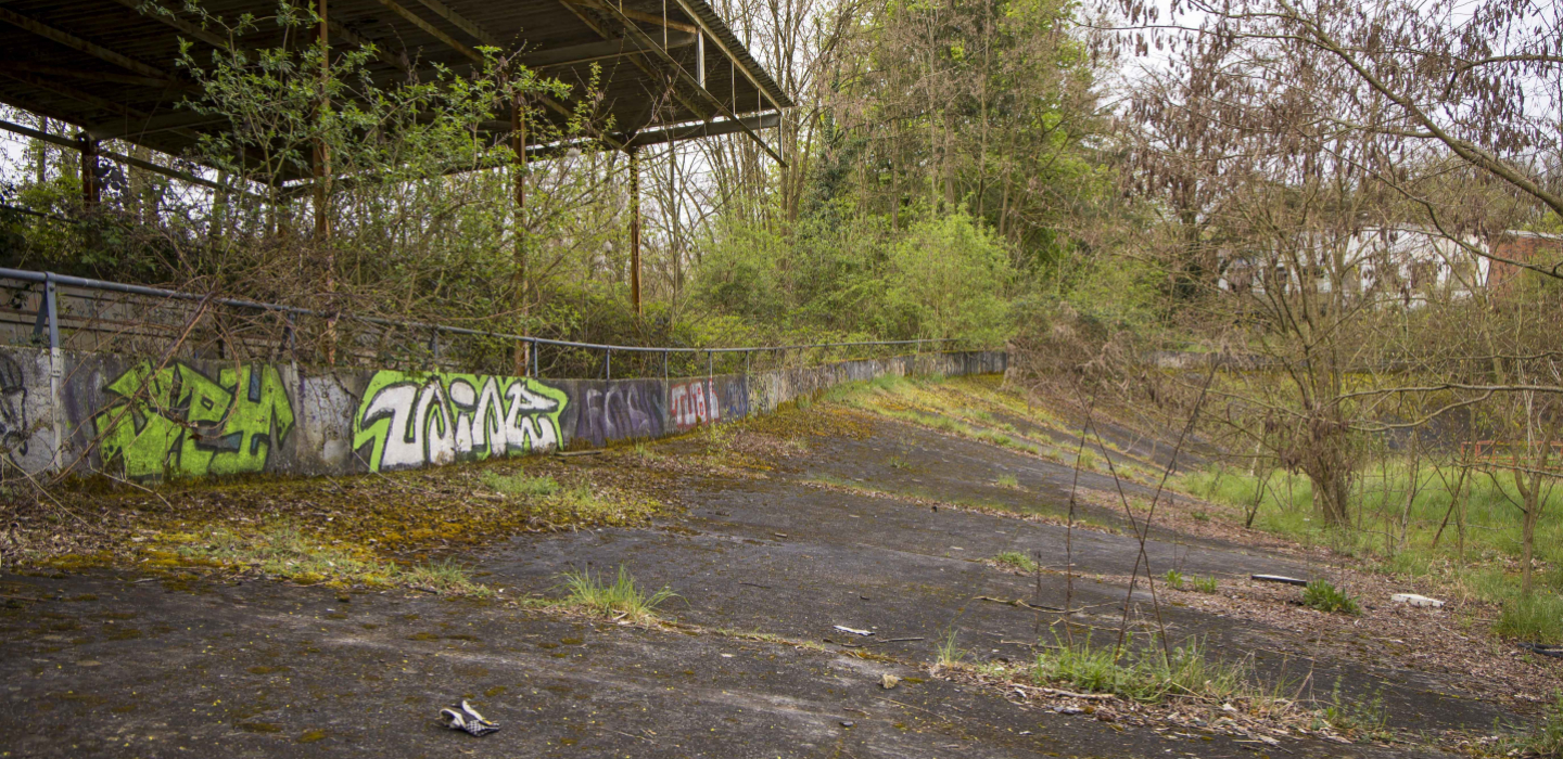 Ehemalige Radrennbahn Saarbrücken